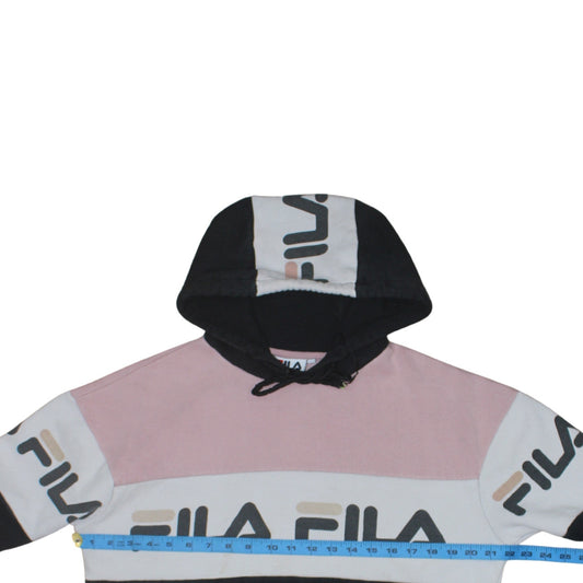 Womens UK Size 11 FILA Multicoloured Pullover Hoodie