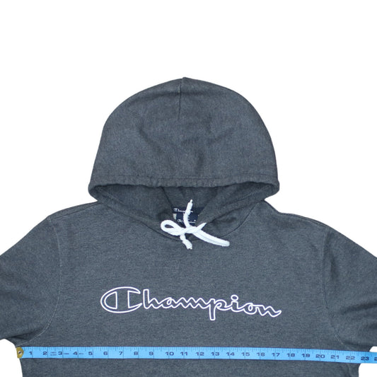 Mens UK Size L Champion Grey Pullover Hoodie