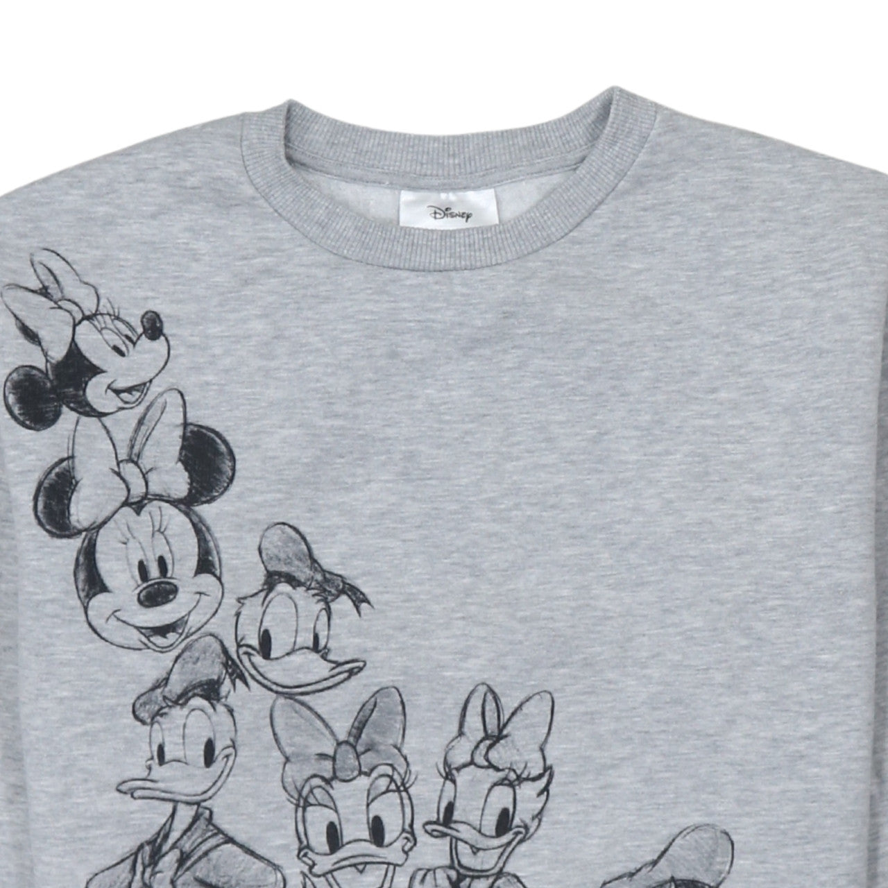 Womens UK Size S Disney Grey Pullover Sweatshirt