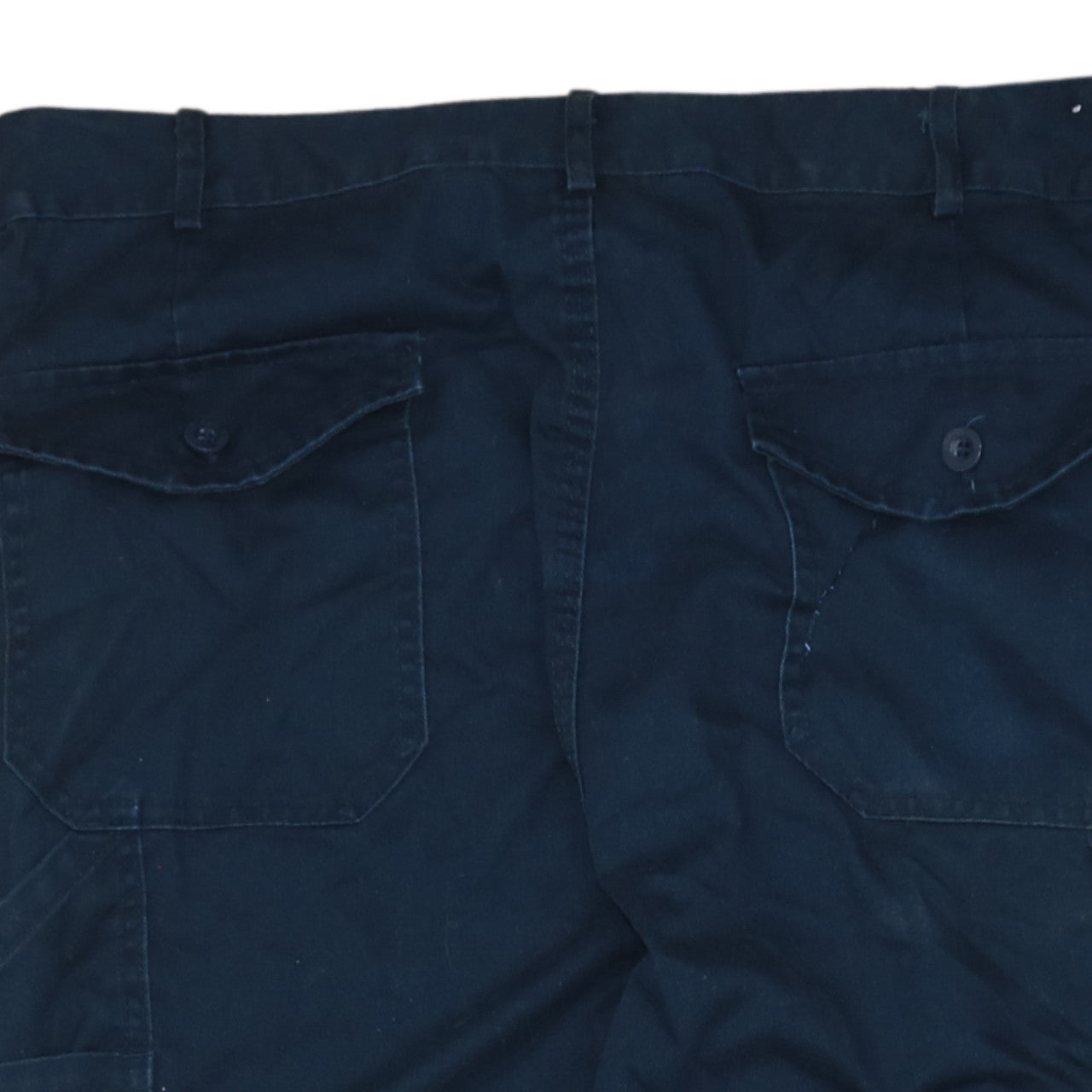 Mens UK Size 34R Dickies Regular Fit Cargo Blue Trousers