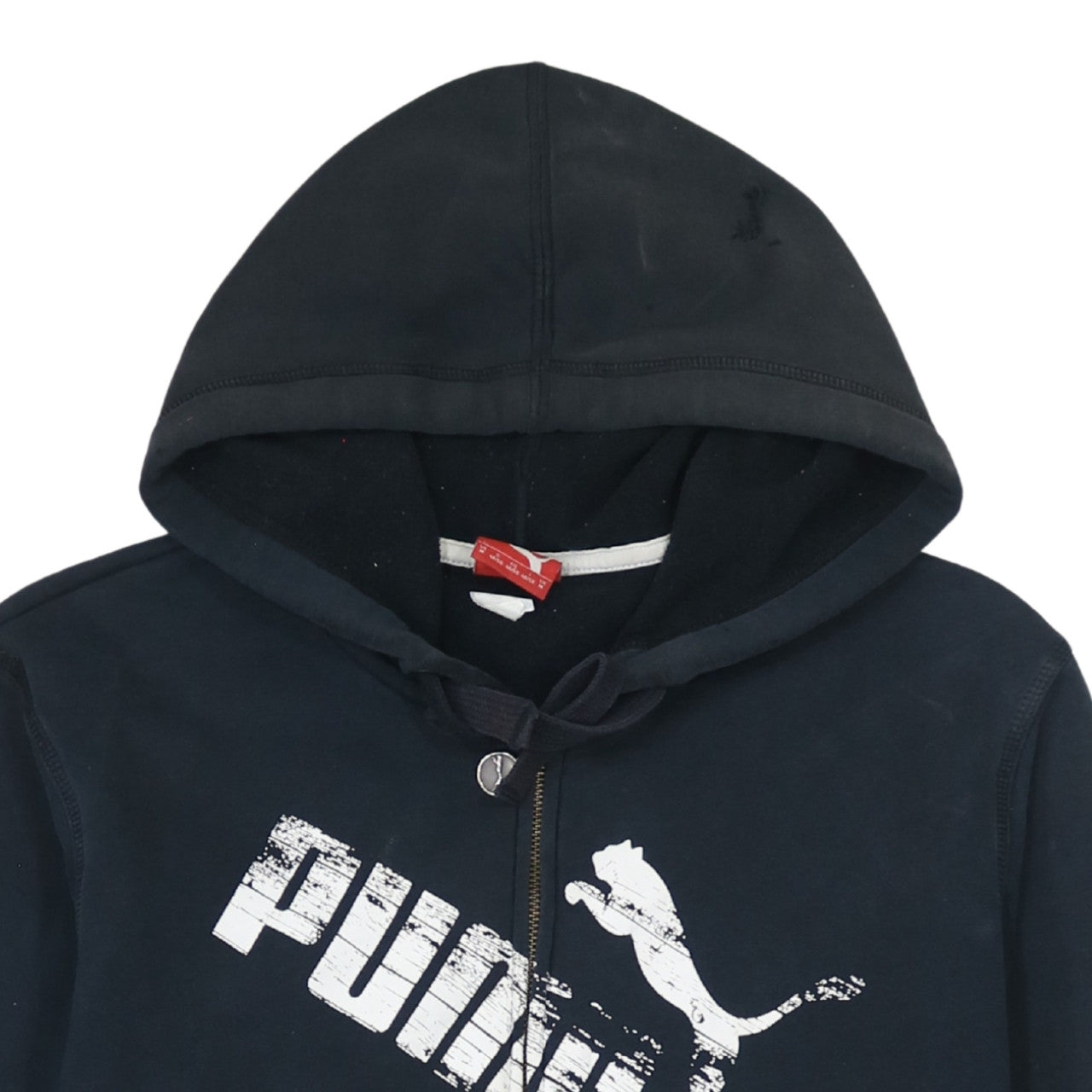 Mens UK Size M PUMA Black Full Zip Hoodie