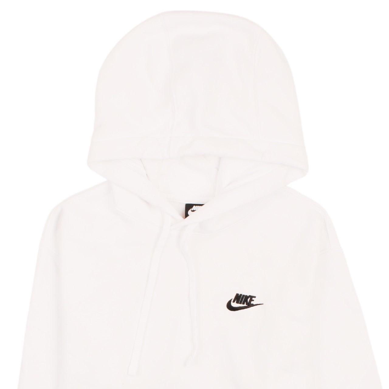 Mens UK Size S Nike White Pullover Hoodie
