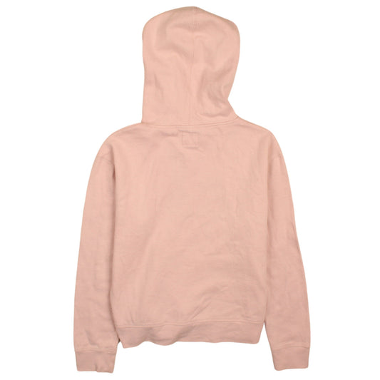 Womens UK Size S Champion Pink Pullover Hoodie
