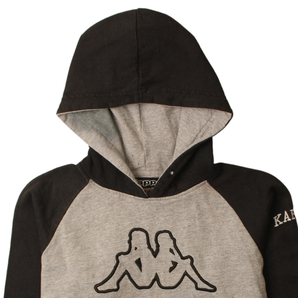 Mens UK Size S Kappa Grey Pullover Hoodie