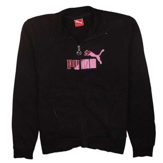 Womens UK Size 14 PUMA Black Gym & Training Running & Jogging Walking Jacket