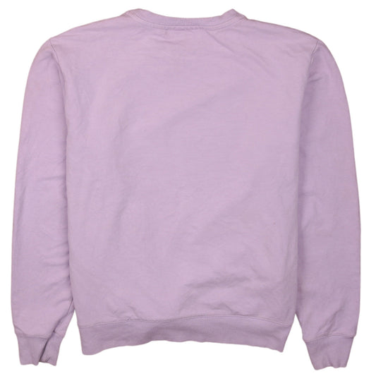 Womens UK Size M FILA Pink Pullover Sweatshirt