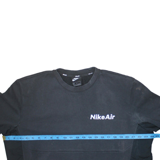 Mens UK Size M Nike Black Pullover Sweatshirt