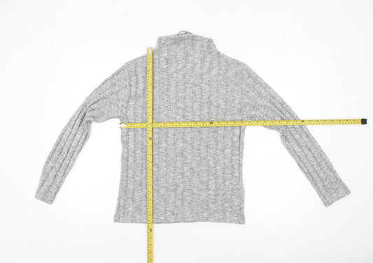 Womens UK Size 8 Marks and Spencer Grey Pullover Jumper