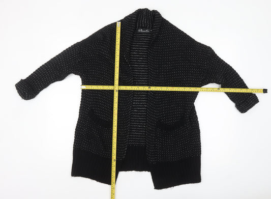 Womens UK Size XS @Republic Black Cardigan Jumper