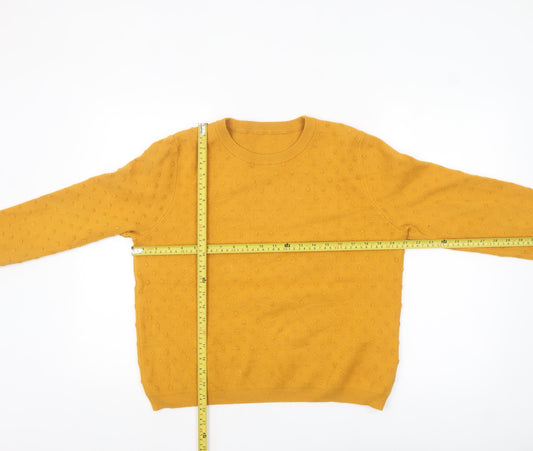 Womens UK Size XL Oasis Yellow Pullover Jumper