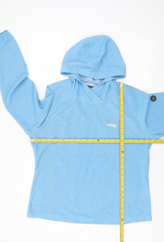 Womens UK Size 16 Regatta Great Outdoors Blue Pullover Hoodie