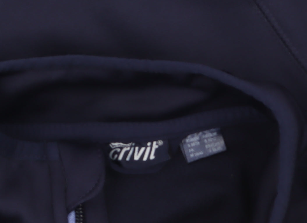 Womens UK Size 12 Crivit Blue Soft Shell