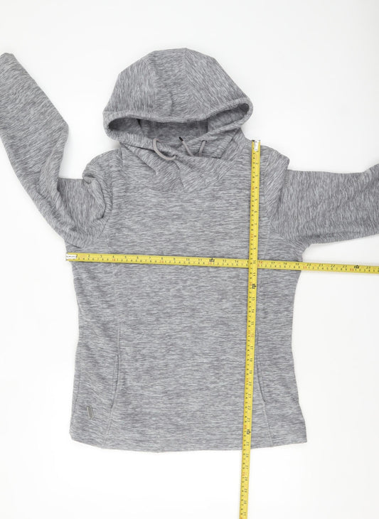 Regatta Women's Grey Pullover Hoodie UK 10 Polyester Fleece Outdoor