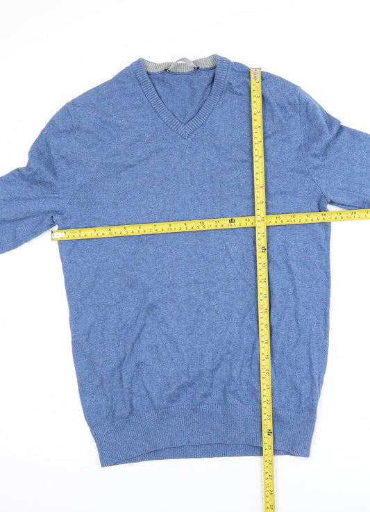 Mens UK Size S Gap Blue Pullover Jumper