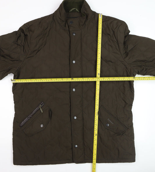 Mens UK Size XL Barbour Brown Quilted Coat