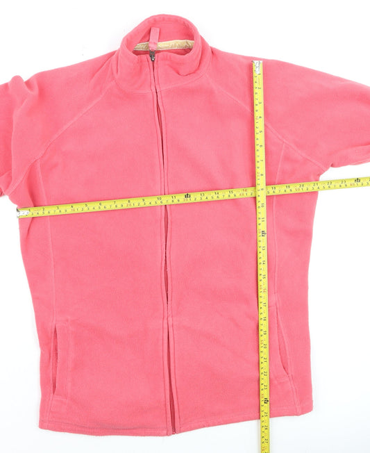 Womens UK Size XL Country Rose Pink Walking Hiking Gym & Training Jacket
