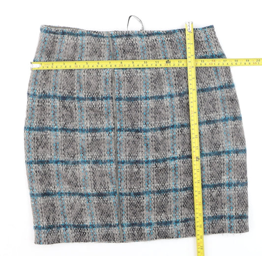 Womens UK Size 10 LUISA CERANO Straight & Pencil Tweed Skirt
