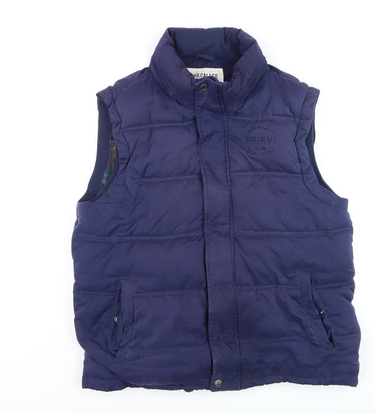 Womens UK Size L SoulCal & Co Blue Puffer Jacket