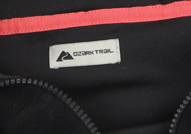 Mens UK Size L Ozark Trail Black Soft Shell
