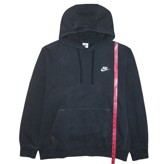 Mens UK Size L Nike Black Pullover Hoodie