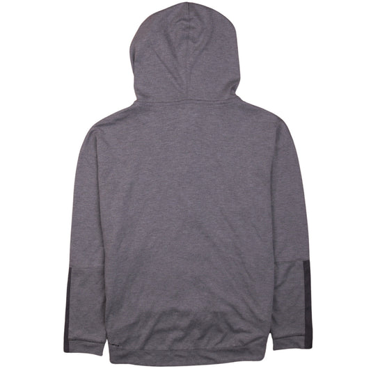 Womens UK Size M Reebok Grey Full Zip Hoodie