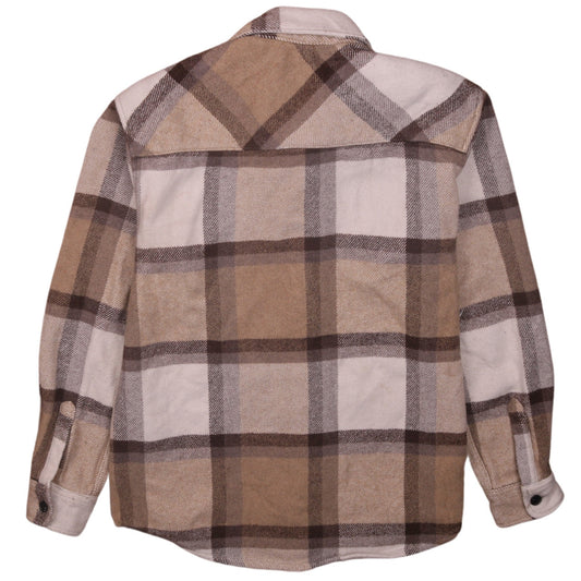 Mens UK Size S Pull&Bear Beige Shacket