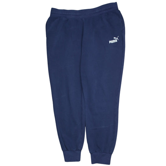 Womens UK Size 14 PUMA Regular Fit Jogger Blue Trousers