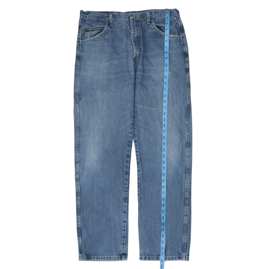 Mens UK Size L Wrangler Regular Fit Straight Jeans