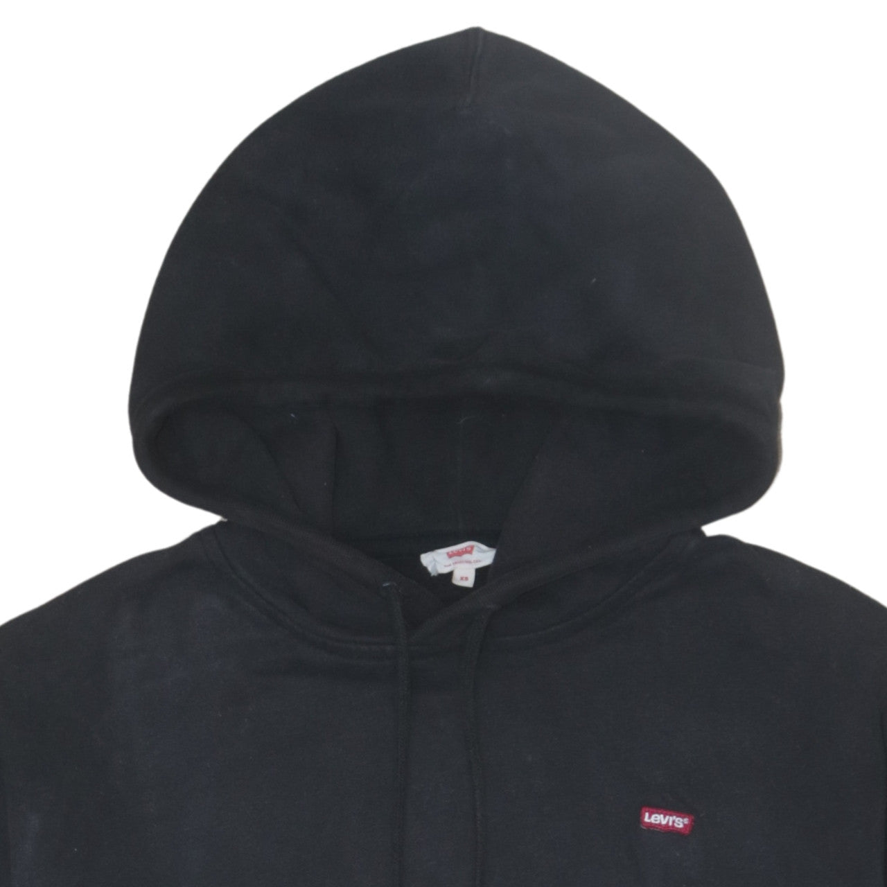 Mens UK Size XS Levi's Black Pullover Hoodie