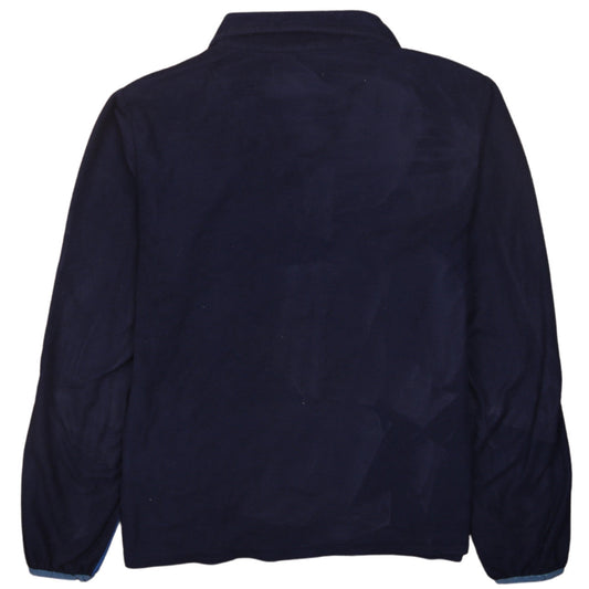 Kappa Women's Navy Blue Full Zip Sweatshirt Large Sports Casual