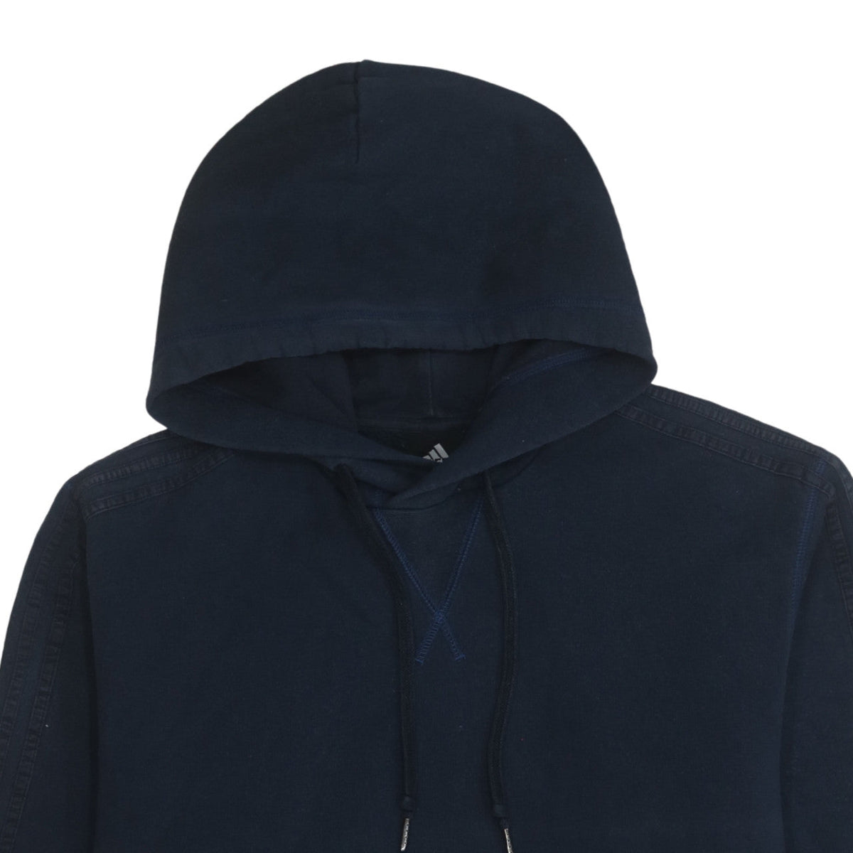 Additional view of Adidas Men's Blue XL Pullover Hoodie Fleece Sportswear