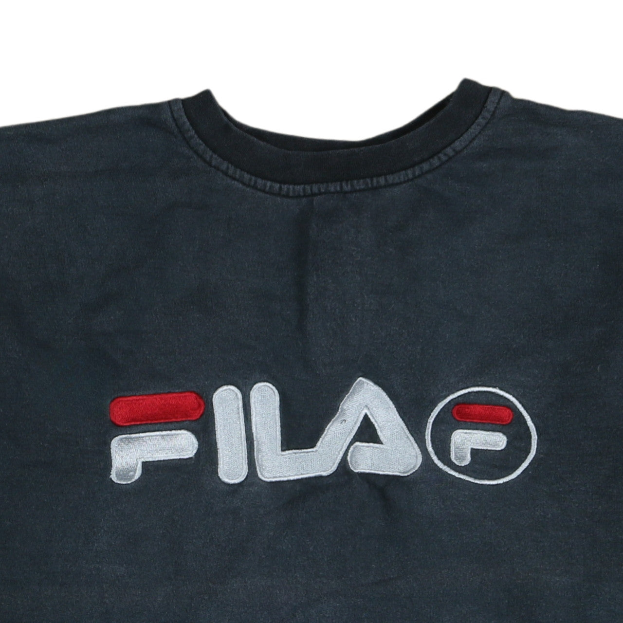 Mens UK Size 2XL FILA Black Pullover Sweatshirt