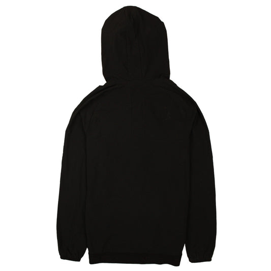 Nike Men's Black Dri-Fit Hooded Windbreaker Jacket Size M