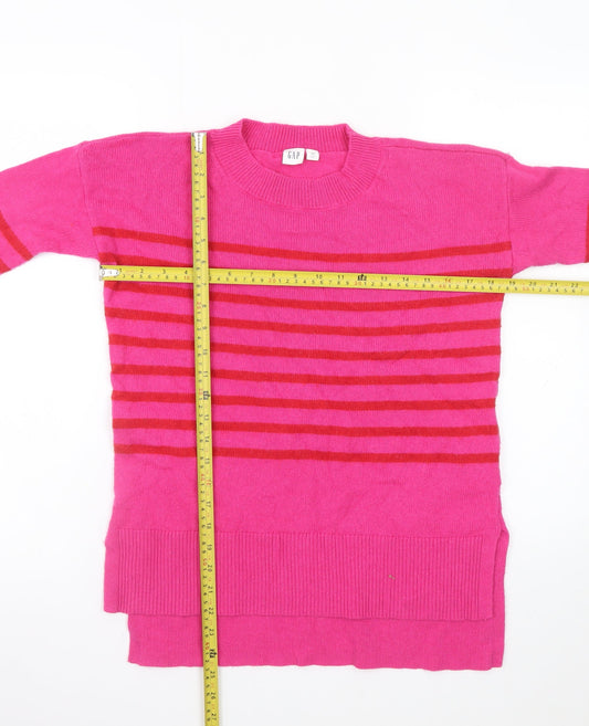 Womens UK Size XS Gap Pink Pullover Jumper