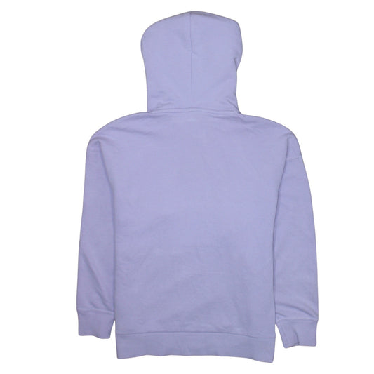 Puma Women’s Purple Hoodie Small Pullover Silver Logo Casual