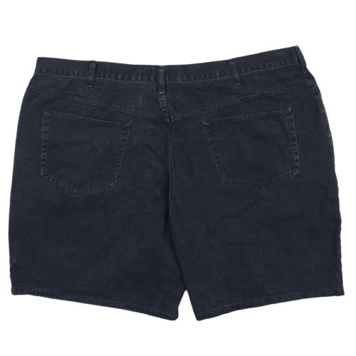 Cherokee Men’s Black Denim Chino Shorts Size 46 Regular Fit
