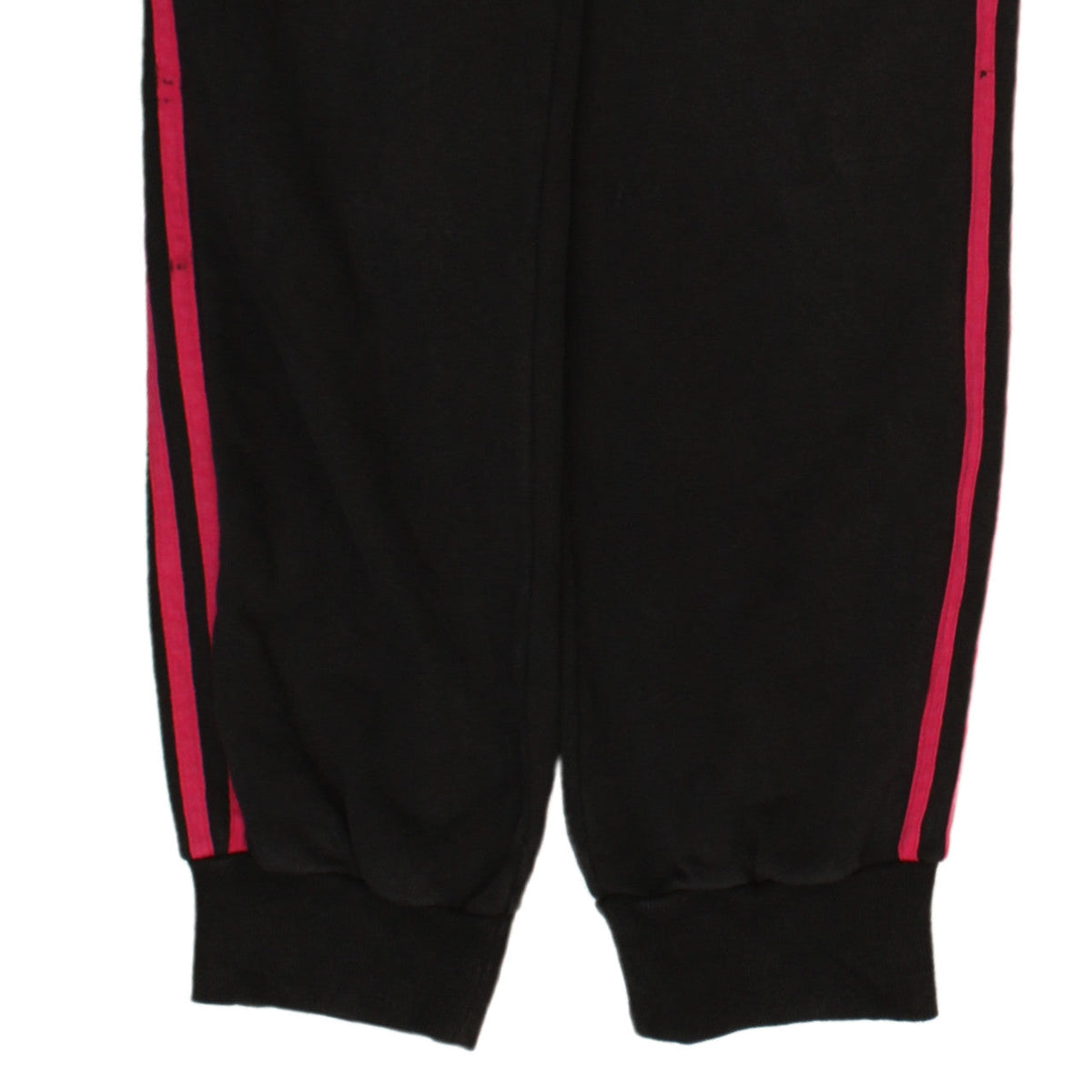 Additional view of Adidas Women Black XS Jogger Trousers with Pink Stripes