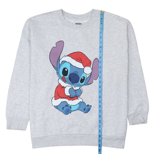 Disney Classics at George Women Grey Sweatshirt Stitch Christmas 2XL