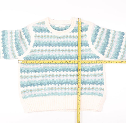 Marks and Spencer Per Una Women's Multicoloured S Crew Neck Jumper
