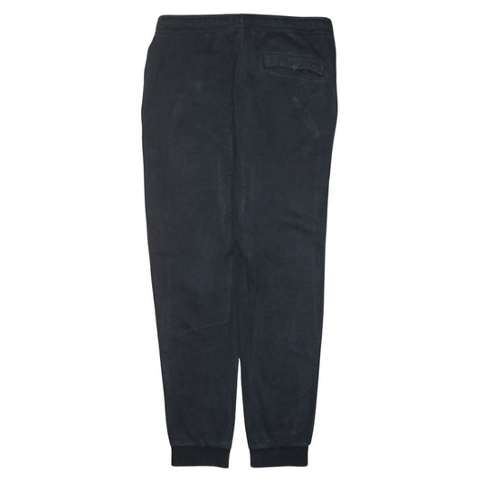 Nike Men's Black Medium Jogger Sweatpants with Elastic Drawstring Waist