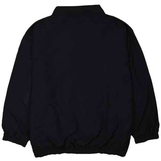 OUTBROOK Black Embroidered Zip-Up Regular Fit Jacket 2XL Unisex