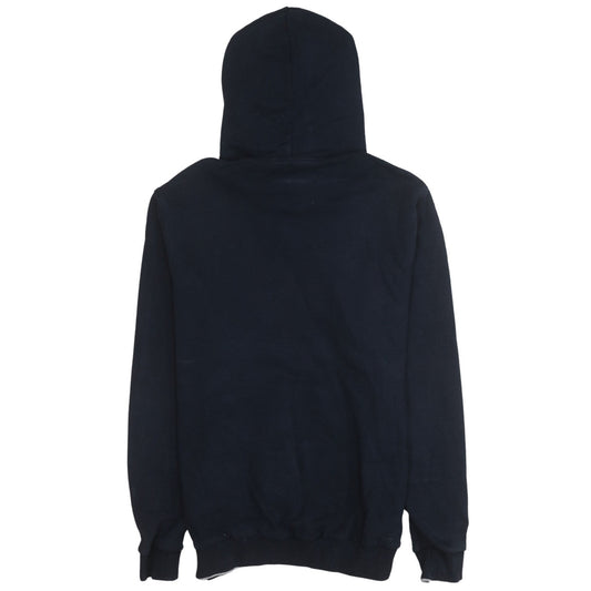 Calvin Klein Men's Blue Pullover Hoodie Size M Logo Fleece