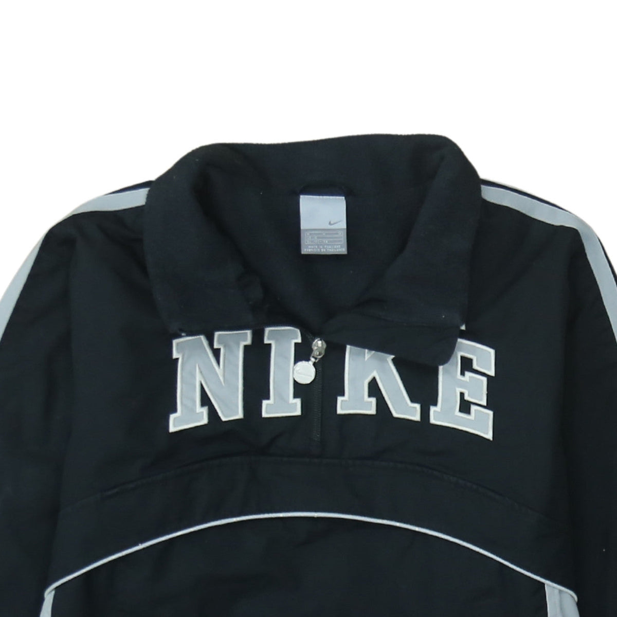 Additional view of Nike boys’ black m track jacket 1/4 zip fleece lined lightweight sports top