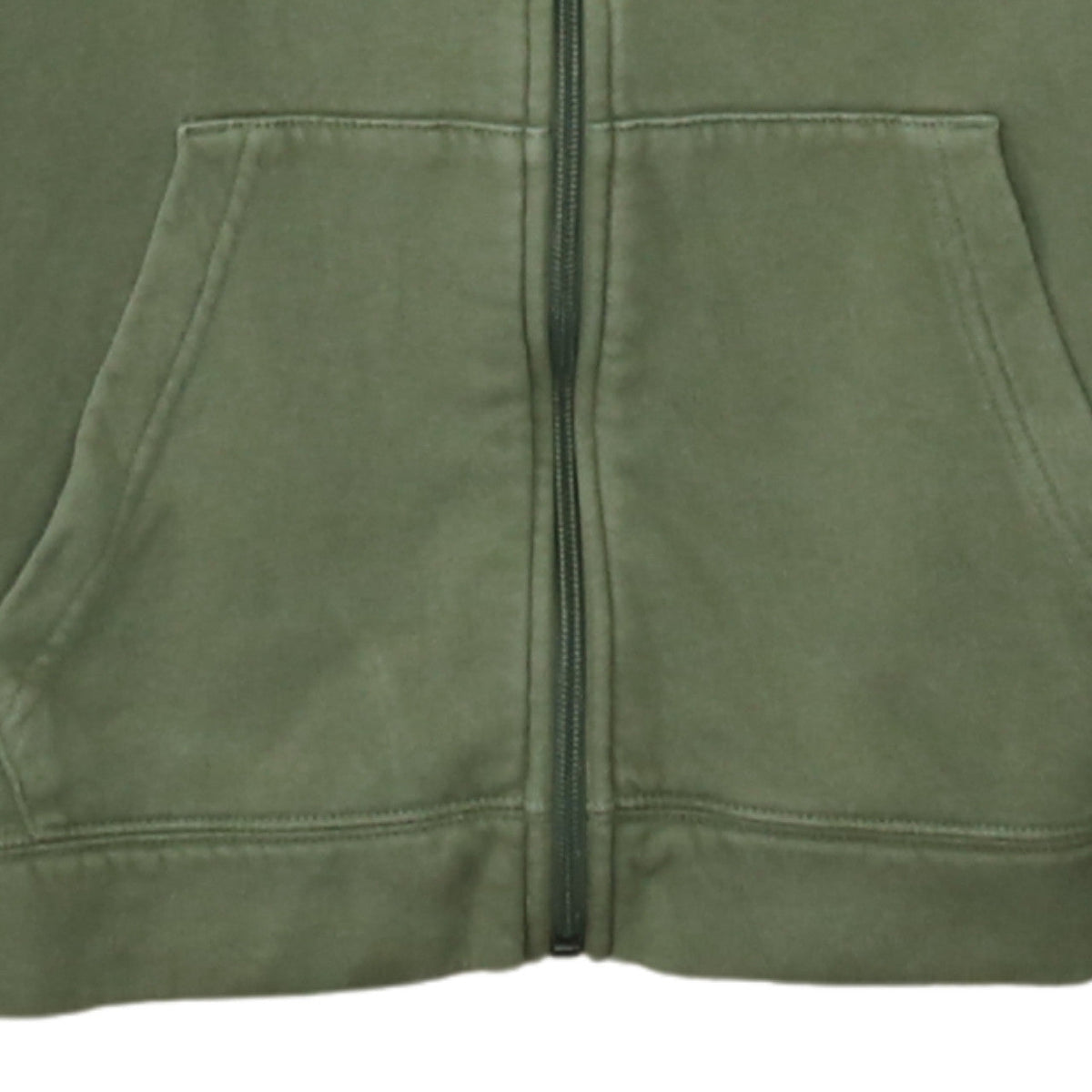 Additional view of Nike boys’ green full zip hoodie xl 158-170cm cotton blend casual