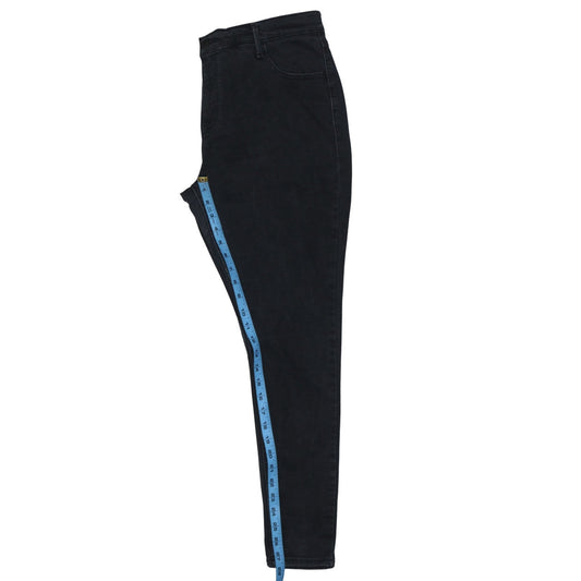 Levi's Women's Black 720 High Rise Super Skinny Jeans Size 16 Plus