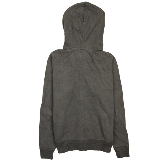 GAP Men's Grey Full Zip Hoodie XS Logo Fleece Sweatshirt