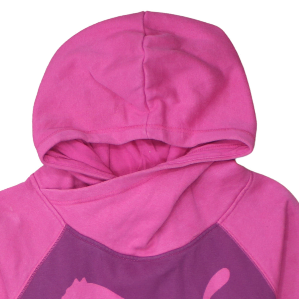 Additional view of Puma Women's Pink Pullover Hoodie, size 12, Cotton Blend Casual