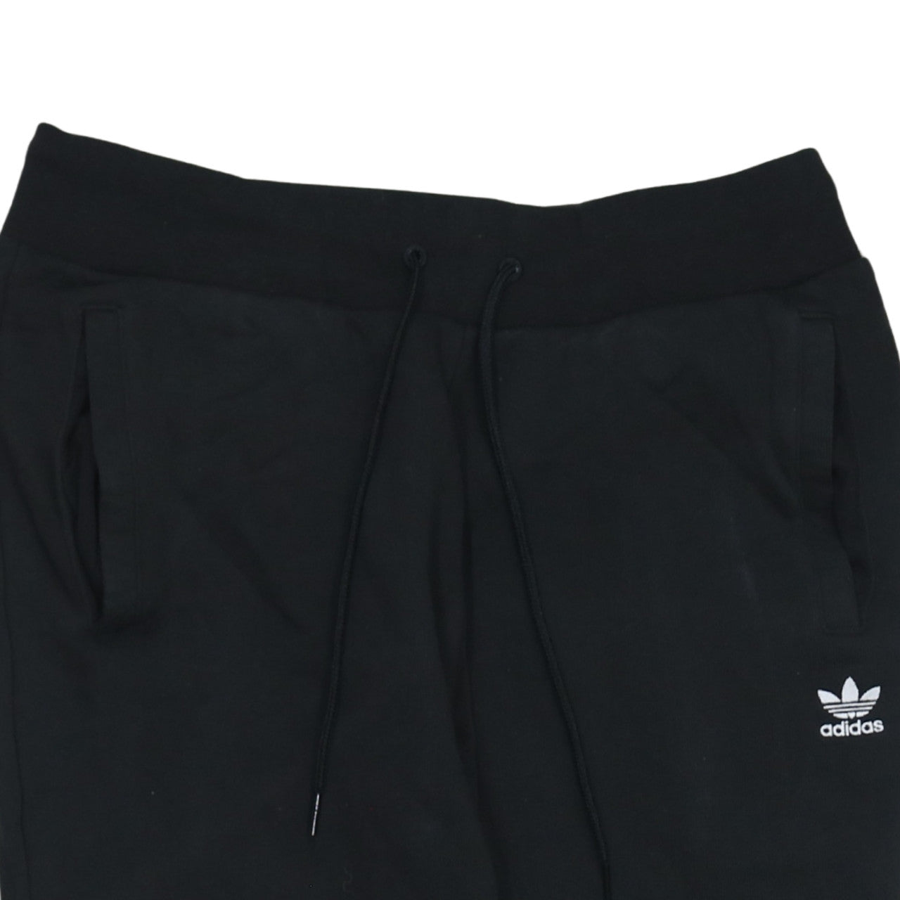 Adidas Womens Black Jogger Sweatpants Size 18 Cotton Blend