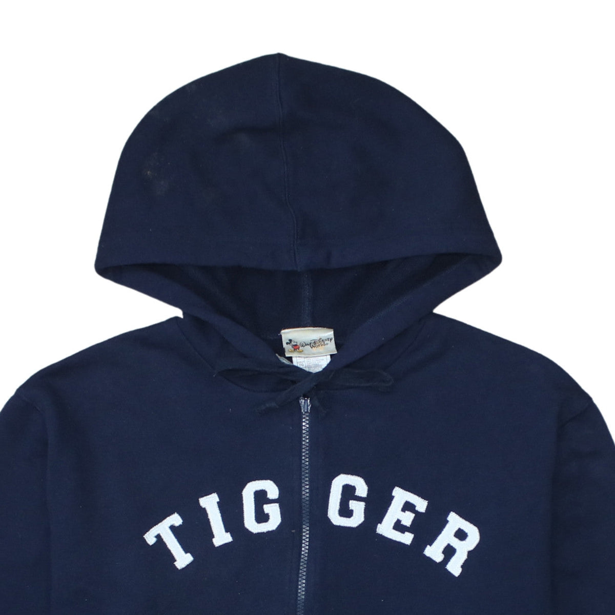 Additional view of Walt Disney World Women's Blue Tigger Full Zip Hoodie, size M