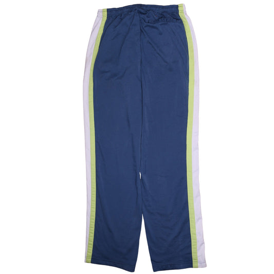 Puma Mens Blue Track Pants L Straight Leg Polyester Sports Trousers